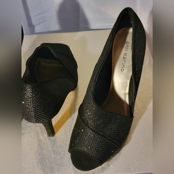 BOGO Ann Marino Black pumps & Nine West animal print ankle boots - Picture 2 of 9